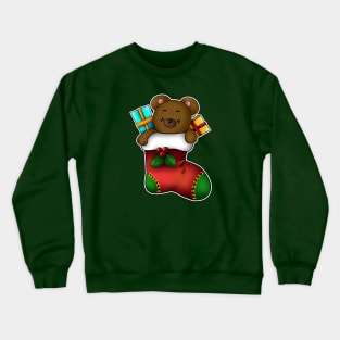 teddy Xmas Crewneck Sweatshirt